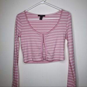 Forever 21 stripey cardigan